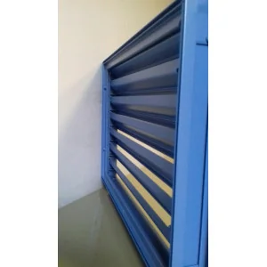Grille de Ventilation en Aluminium laqué PAS 50HP avec moustiquaire - 300 X 300 mm