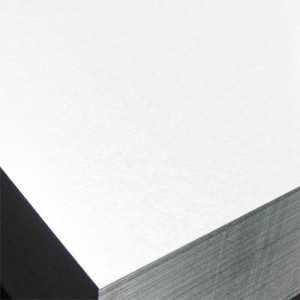 Pliage en L (Cornière) Tôle en Aluminium laqué 1 face satiné - 1 mètre