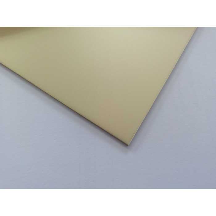 Tôle Aluminium anodisé champagne