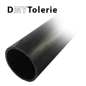 Tube rond acier 40 x 2 mm longueur de 1 mètre