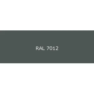 Tôle Aluminium prélaqué d'usine 1 face finition brillant RAL 7012