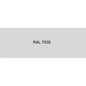 Tôle Aluminium prélaqué d'usine 1 face finition brillant ral 7035