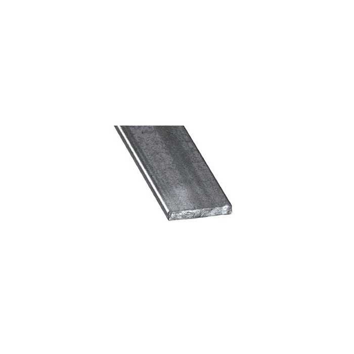 Barre de fer plat acier 20 x 10 mm - Longueur 1 mètre