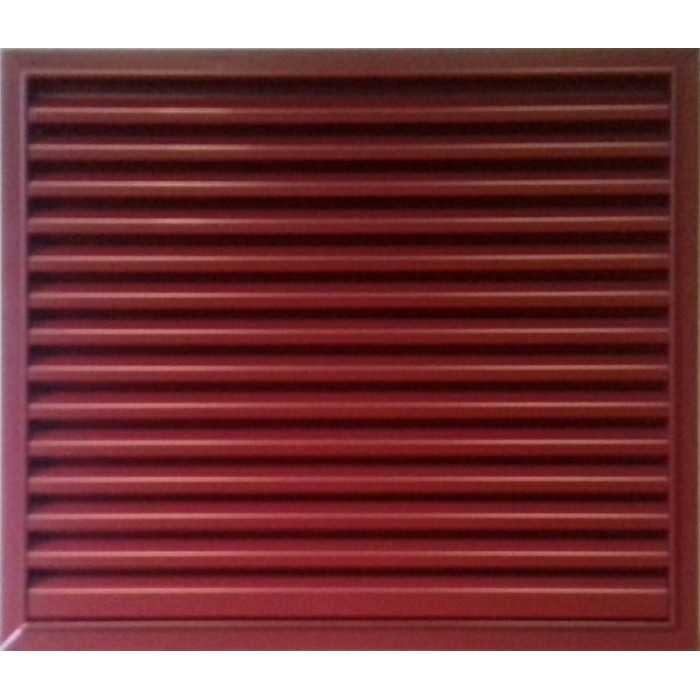 Grille de Ventilation en Aluminium thermolaqué - 300 x 300 mm