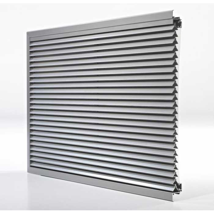 Grille de Ventilation en Aluminium Brut moustiquaire - 600 x 600 mm