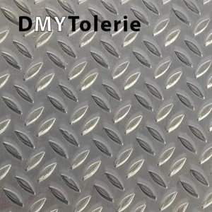 Tôle Aluminium striée grain de riz