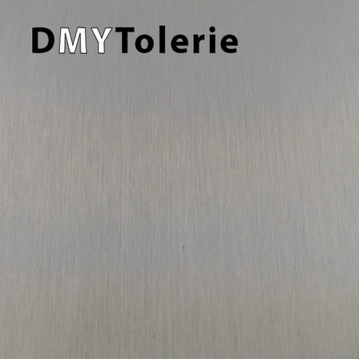 Pliage en U Tôle en Aluminium brossé