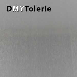 Pliage de bac 4 côtés Tôle en aluminium brut