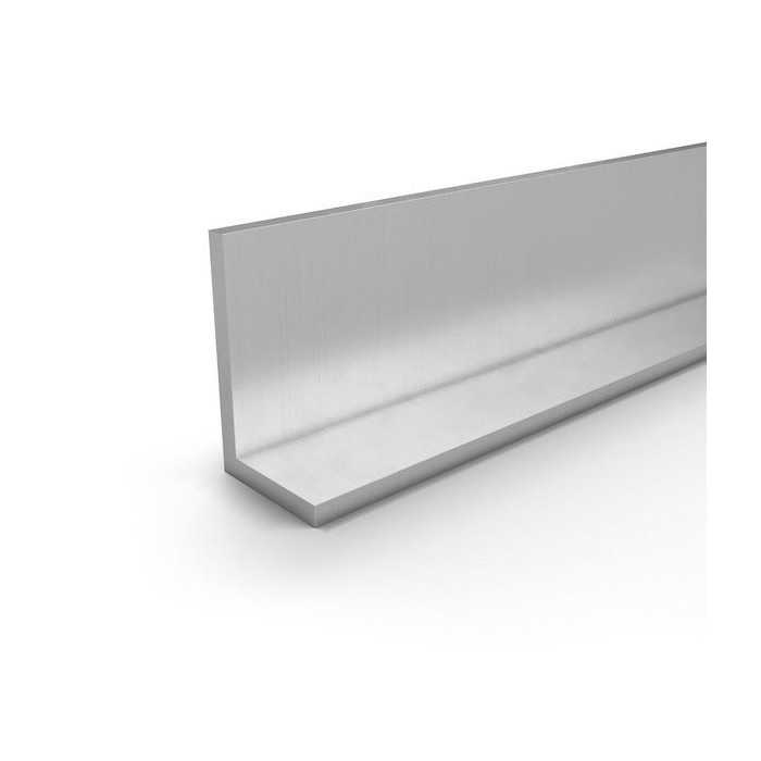 Profilés en L (Cornières) Aluminium 50 x 30 x 3mm - Longueur 2 mètres