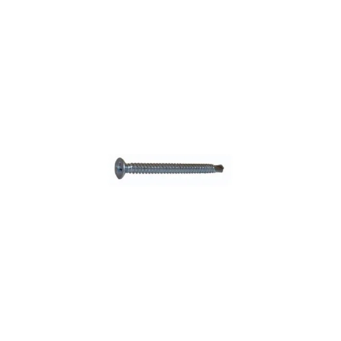 Vis autoperceuse tête fraisée en acier 4.2 x 50 - Lot de 25 pièces