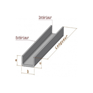 Aluminium brossé noir